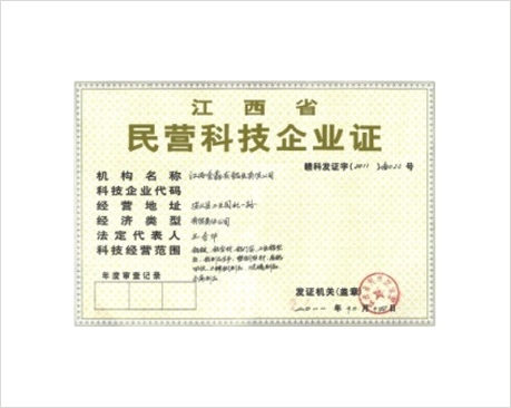 民营科技企业证